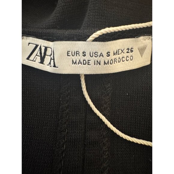 2/$30 Zara Black Small Midi Sleeveless Bodycon Dress - Picture 4 of 13